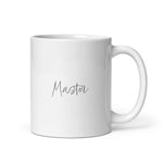 'Master' (Signature Edition) - White glossy mug