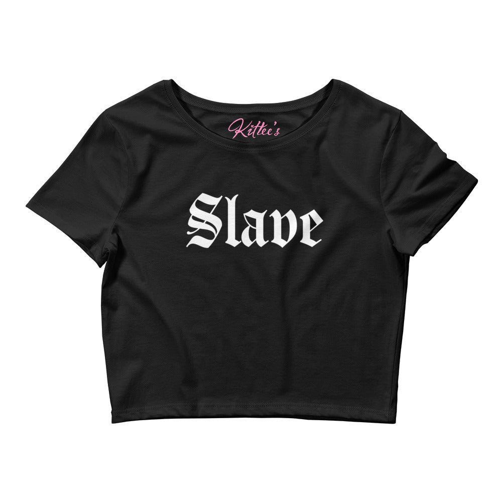 Slave - Woman's Crop Tee